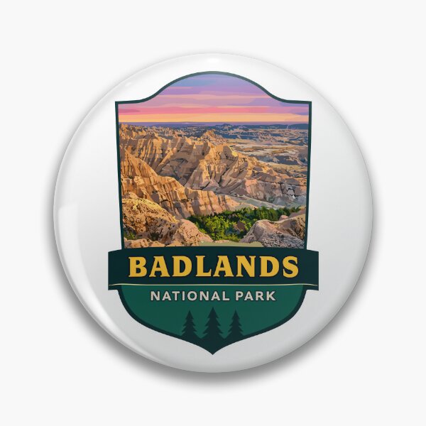 Item preview, Badlands National Park South Dakota Sticker designed and sold by Gideon Emmerich.
