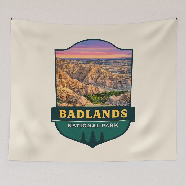 Item preview, Badlands National Park South Dakota Sticker designed and sold by Gideon Emmerich.