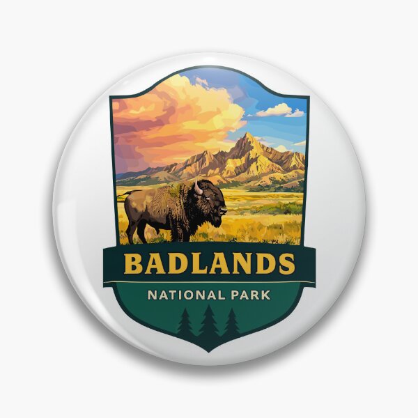Item preview, Badlands National Park South Dakota Sticker designed and sold by Gideon Emmerich.