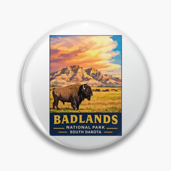 Item preview, Badlands National Park South Dakota designed and sold by Gideon Emmerich.