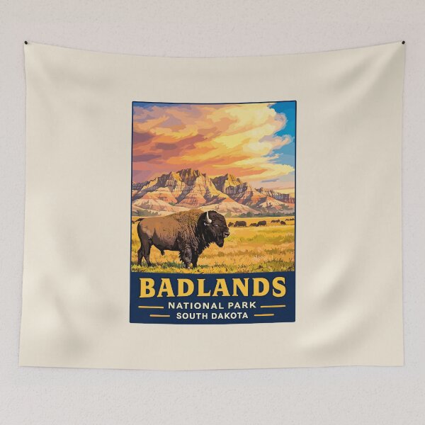 Item preview, Badlands National Park South Dakota designed and sold by Gideon Emmerich.