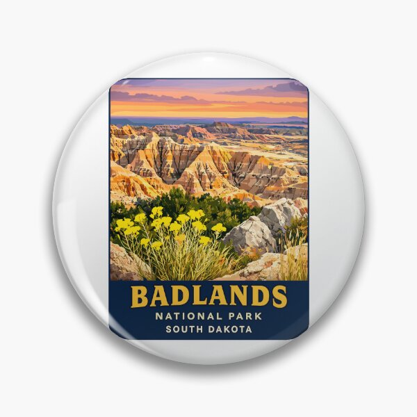 Item preview, Badlands National Park South Dakota designed and sold by Gideon Emmerich.