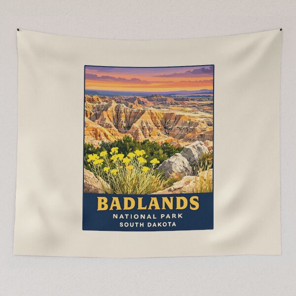 Item preview, Badlands National Park South Dakota designed and sold by Gideon Emmerich.