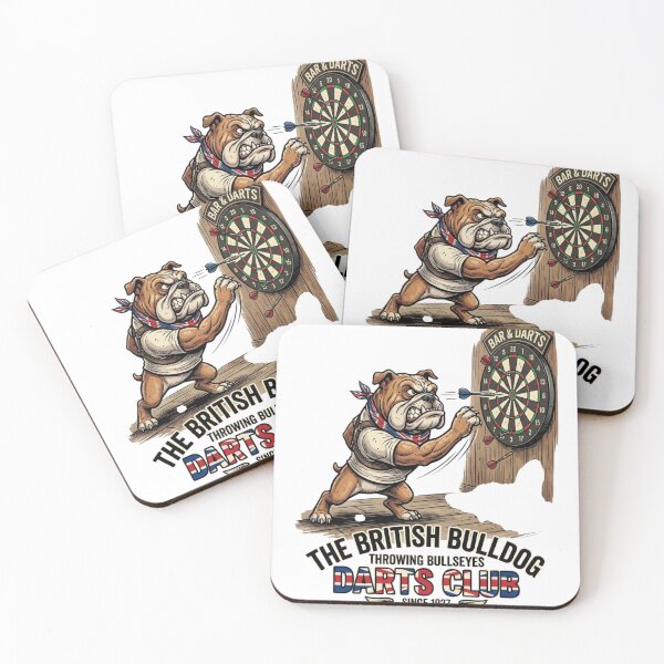 Item preview, The British Bulldog darts club designed and sold by Jimhebbe.