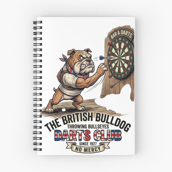 Item preview, The British Bulldog darts club designed and sold by Jimhebbe.