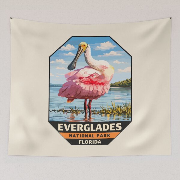 Item preview, Everglades National Park Wildlife Retro Florida designed and sold by Gideon Emmerich.