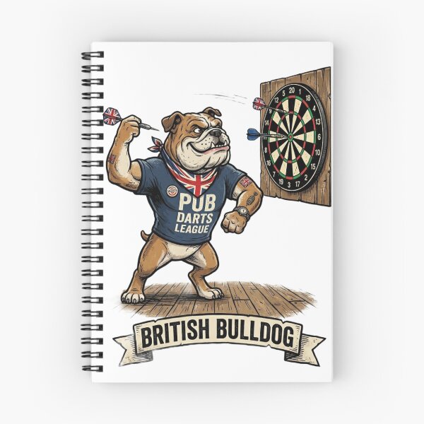 Item preview, The British Bulldog darts league  designed and sold by Jimhebbe.