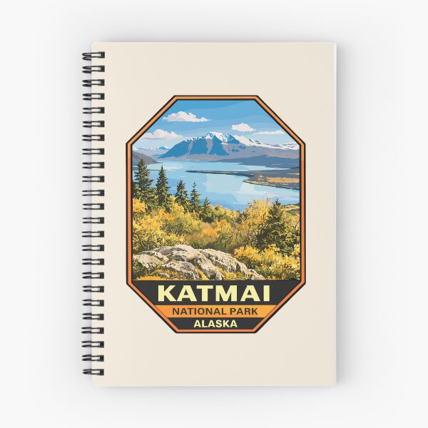 Item preview, Katmai National Park Retro Bear Alaska designed and sold by Gideon Emmerich.