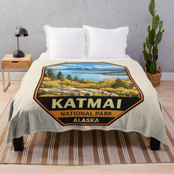 Item preview, Katmai National Park Retro Bear Alaska designed and sold by Gideon Emmerich.