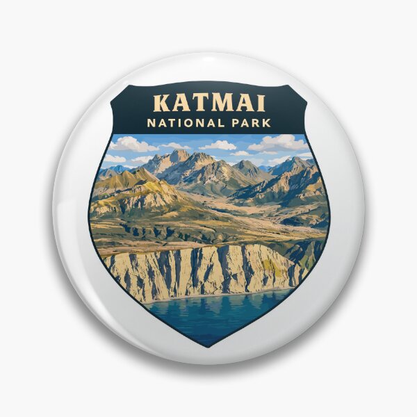 Item preview, Katmai National Park Retro Bear Alaska designed and sold by Gideon Emmerich.