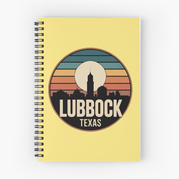 Item preview, Lubbock Texas: Sunset Skyline Large Centered Moon designed and sold by CircinusStore.