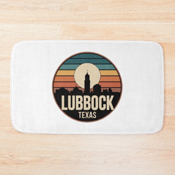 Item preview, Lubbock Texas: Sunset Skyline Large Centered Moon designed and sold by CircinusStore.