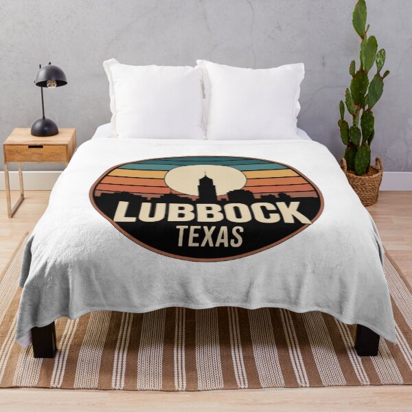 Item preview, Lubbock Texas: Sunset Skyline Large Centered Moon designed and sold by CircinusStore.