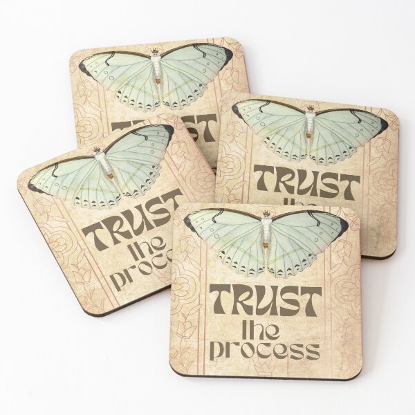 Item preview, Trust the Process Affirmation Art designed and sold by Art by Kristie.
