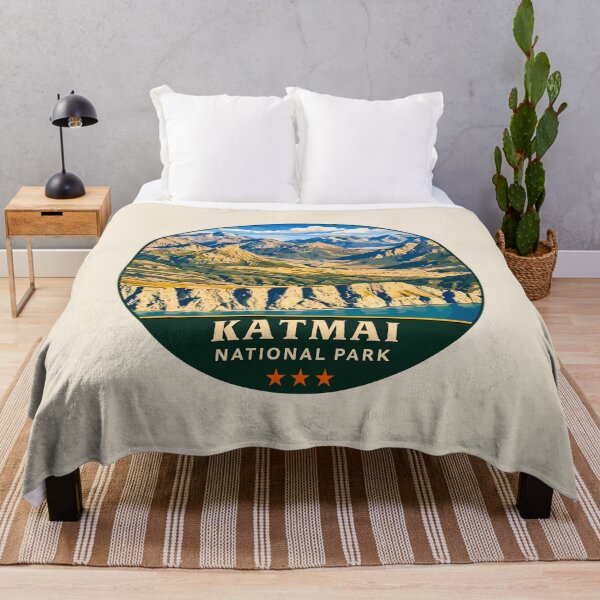 Item preview, Katmai National Park Retro Bear Alaska designed and sold by Gideon Emmerich.