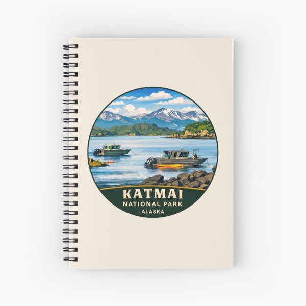 Item preview, Katmai National Park Alaska Retro designed and sold by Gideon Emmerich.