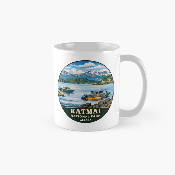 Item preview, Katmai National Park Alaska Retro designed and sold by Gideon Emmerich.