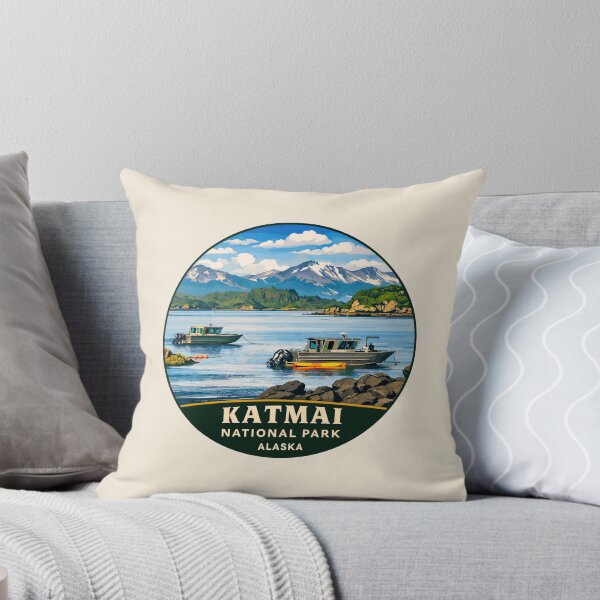 Item preview, Katmai National Park Alaska Retro designed and sold by Gideon Emmerich.