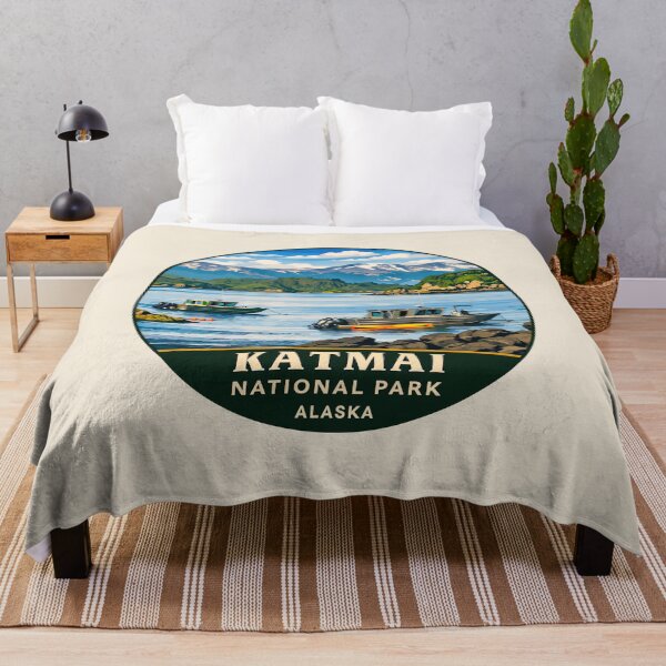 Item preview, Katmai National Park Alaska Retro designed and sold by Gideon Emmerich.