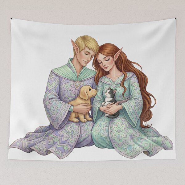 Item preview, The magical world of elves designed and sold by PP&RAINBOW SHOP.