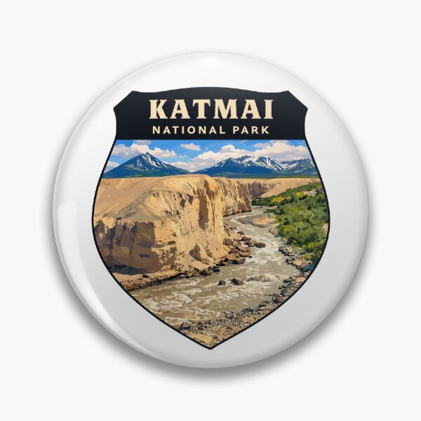 Item preview, Katmai National Park Alaska Retro designed and sold by Gideon Emmerich.