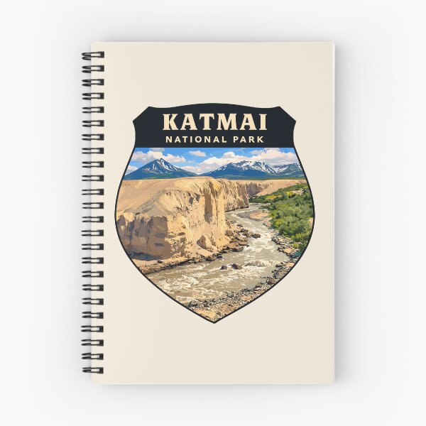 Item preview, Katmai National Park Alaska Retro designed and sold by Gideon Emmerich.