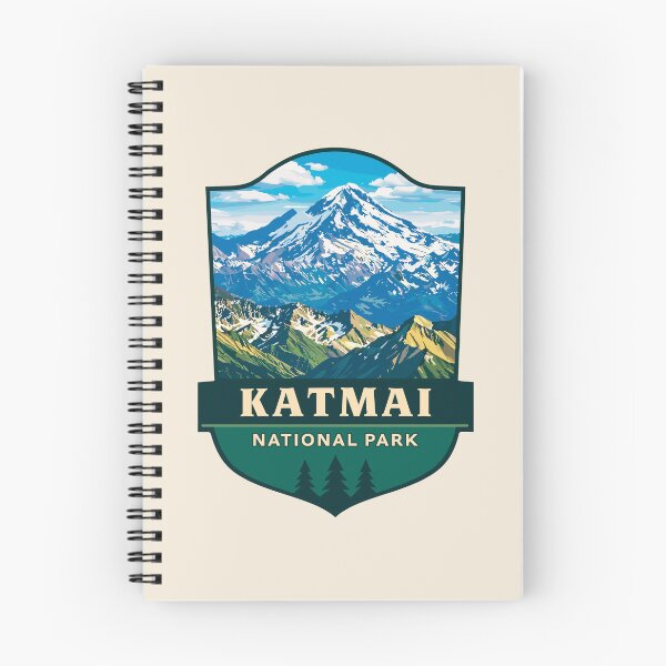 Item preview, Katmai National Park Alaska Retro designed and sold by Gideon Emmerich.
