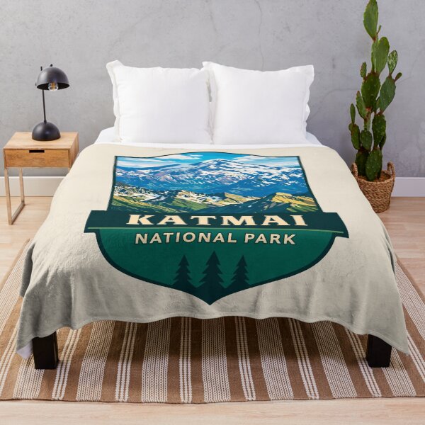 Item preview, Katmai National Park Alaska Retro designed and sold by Gideon Emmerich.