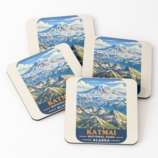 Item preview, Katmai National Park Retro Bear Alaska designed and sold by Gideon Emmerich.