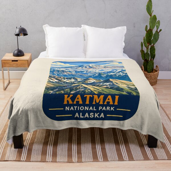 Item preview, Katmai National Park Retro Bear Alaska designed and sold by Gideon Emmerich.