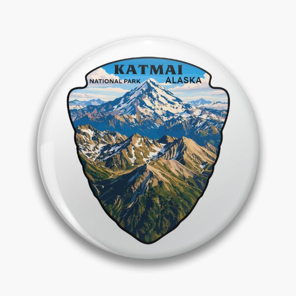 Item preview, Katmai National Park Retro Bear Alaska designed and sold by Gideon Emmerich.