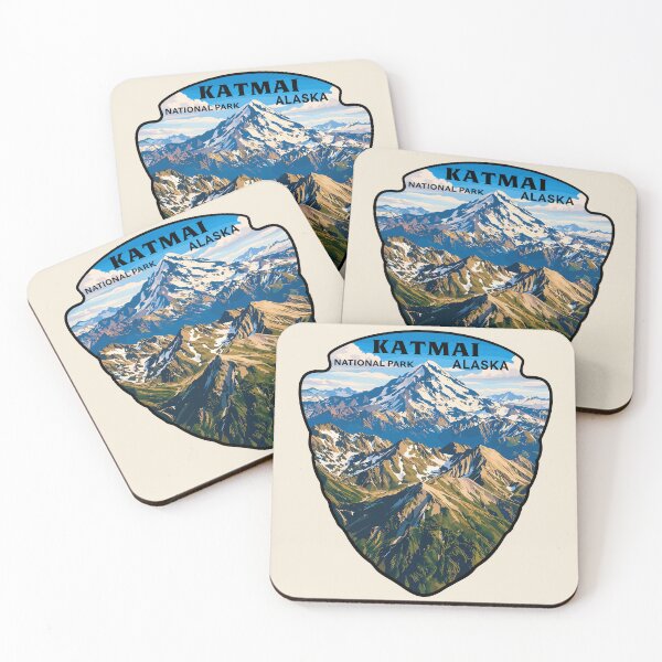 Item preview, Katmai National Park Retro Bear Alaska designed and sold by Gideon Emmerich.