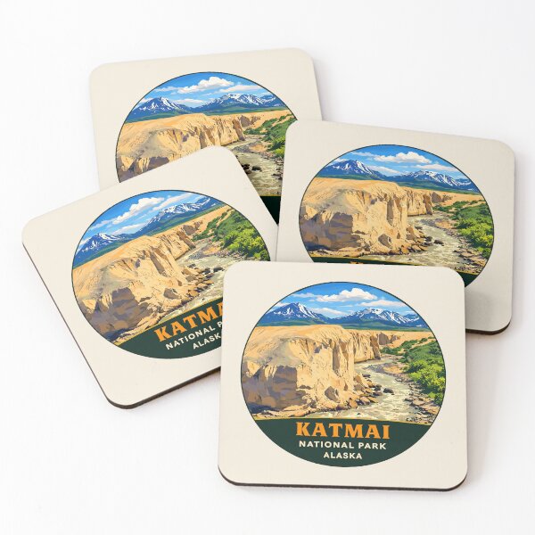 Item preview, Katmai National Park Retro Bear Alaska designed and sold by Gideon Emmerich.