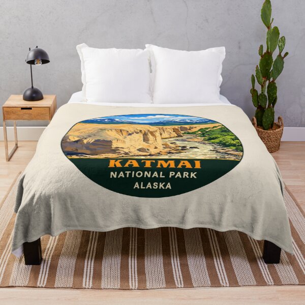 Item preview, Katmai National Park Retro Bear Alaska designed and sold by Gideon Emmerich.