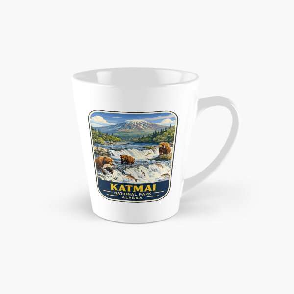 Item preview, Katmai National Park Retro Bear Alaska designed and sold by Gideon Emmerich.