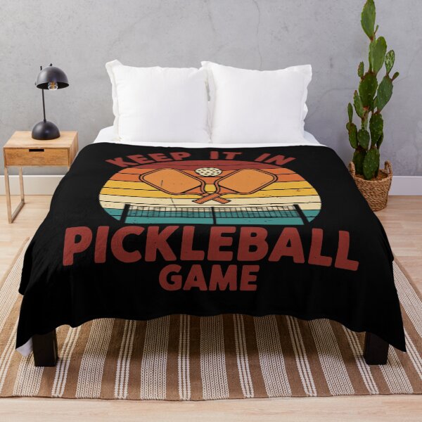 Item preview, Pickleball Keep It In Game Funny Player Paddles designed and sold by LuminOrb.