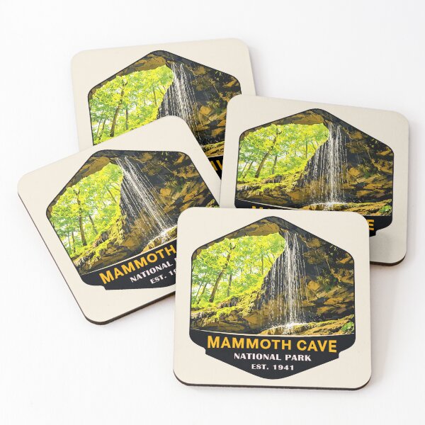 Item preview, Mammoth Cave National Park Kentucky - Retro Vector Landscape designed and sold by Gideon Emmerich.