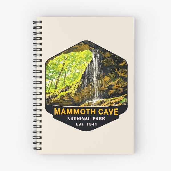 Item preview, Mammoth Cave National Park Kentucky - Retro Vector Landscape designed and sold by Gideon Emmerich.