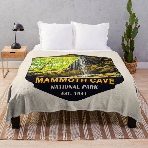 Item preview, Mammoth Cave National Park Kentucky - Retro Vector Landscape designed and sold by Gideon Emmerich.