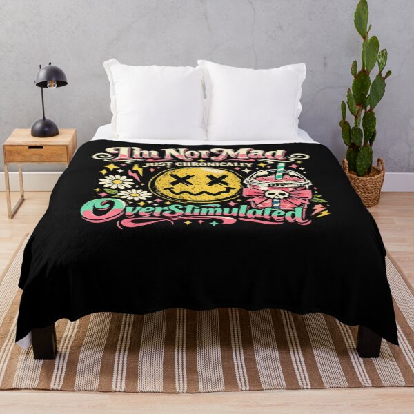 Item preview, I’m Not Mad, It’s Just Mental Health Awareness ADHD Neurospicy designed and sold by Suzy Perez Art.