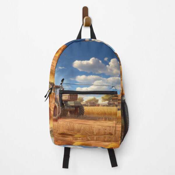 Item preview, Harvest Tractor at Sunset designed and sold by pinkal.