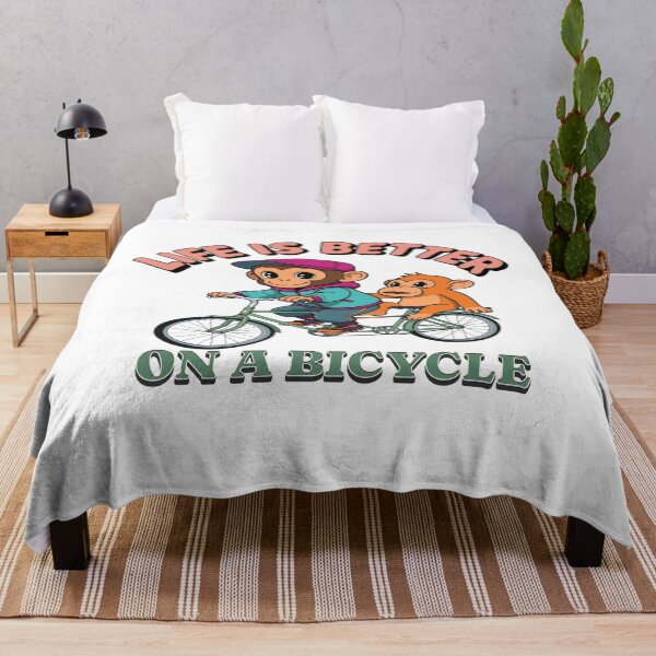 Item preview, Cute Monkeys Life Is Better On A Bicycle designed and sold by CeliaZnx.