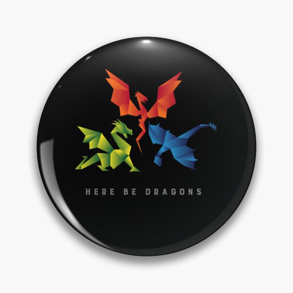 Item preview, Scp-1762 Where The Dragons Went Origami Style Dragons designed and sold by Gamesc.