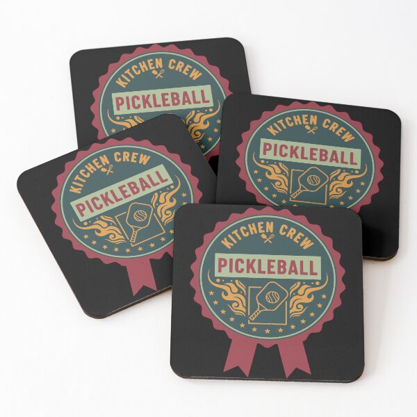 Item preview, Pickleball Kitchen Crew Funny Player Love designed and sold by LuminOrb.