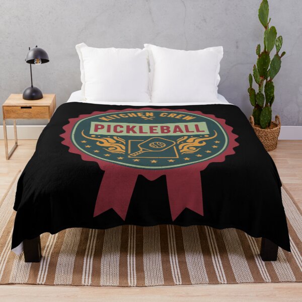 Item preview, Pickleball Kitchen Crew Funny Player Love designed and sold by LuminOrb.