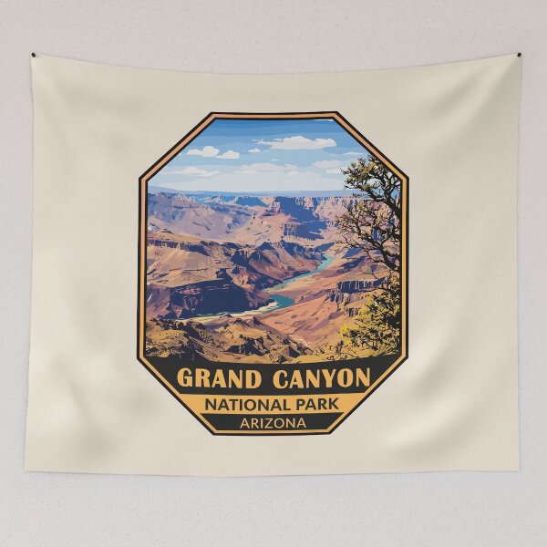 Item preview, Grand Canyon National Park Arizona Sticker designed and sold by Gideon Emmerich.