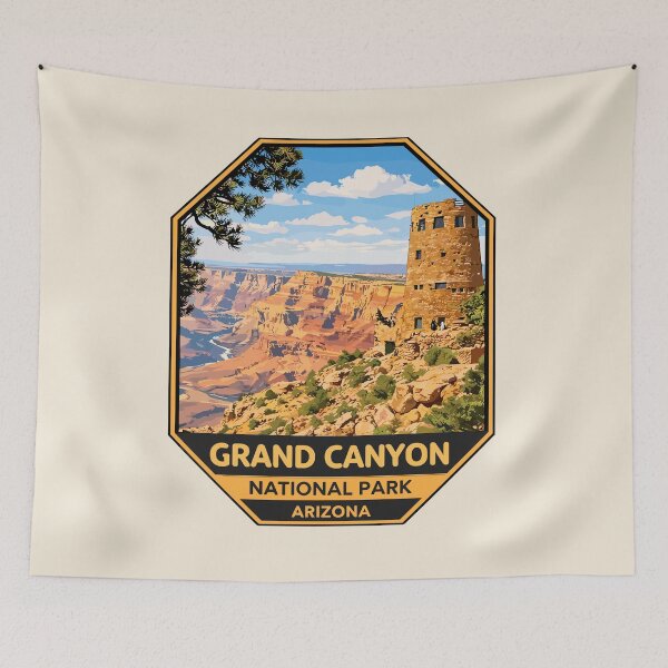 Item preview, Grand Canyon National Park Arizona Sticker designed and sold by Gideon Emmerich.