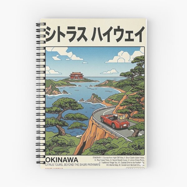 Item preview, Nine Vistas: Okinawa Itinerary designed and sold by not-nick.