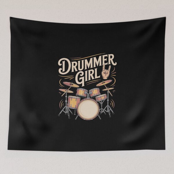 Item preview, Drummer Girl  designed and sold by jkrphoto.
