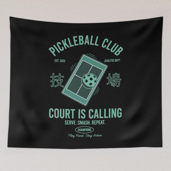 Item preview, Pickleball Court Is Calling Funny Player designed and sold by LuminOrb.
